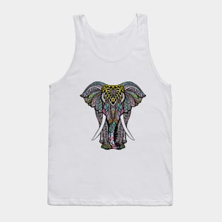 Elephant colored Mandala Tank Top